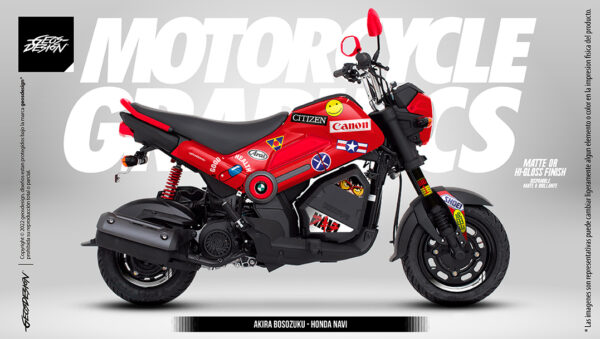AKIRA BOSOZOKU - HONDA NAVI - Imagen 4