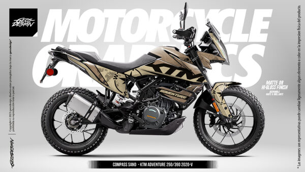 COMPASS - KTM ADVENTURE 250/390 2020-