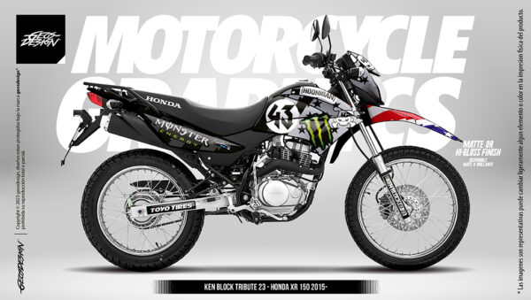 KEN BLOCK TRIBUTE 23 - HONDA XR 150