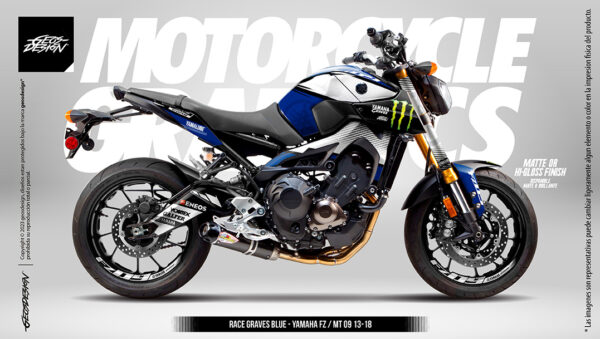 RACE GRAVES - YAMAHA FZ-MT 09 13-20 - Imagen 5