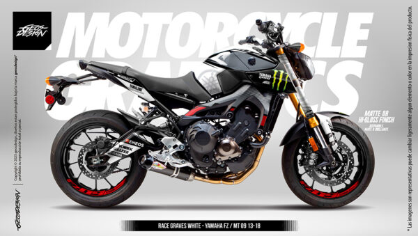 RACE GRAVES - YAMAHA FZ-MT 09 13-20 - Imagen 4