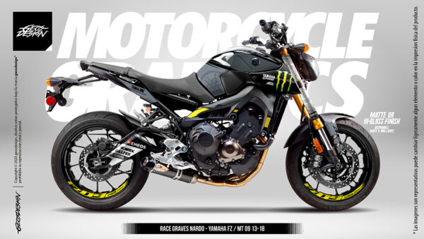 RACE GRAVES - YAMAHA FZ-MT 09 13-20 - Imagen 6