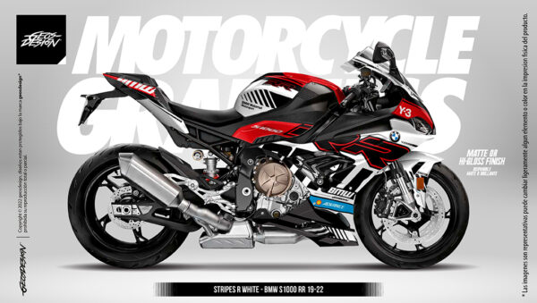 STRIPES R - BMW S1000 RR 19-22 - Imagen 4