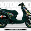 VALE AND MARC / RICK AND MORTY STYLE  - YAMAHA BWS-ZUMA 125