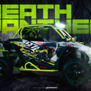 DEATH PANTHER WHITE - POLARIS RZR TURBO XP ( 2 plazas ) 16-18