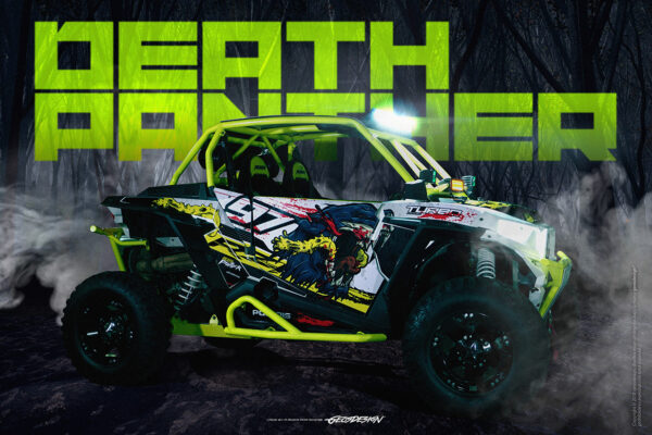 DEATH PANTHER WHITE - POLARIS RZR TURBO XP ( 2 plazas ) 16-18