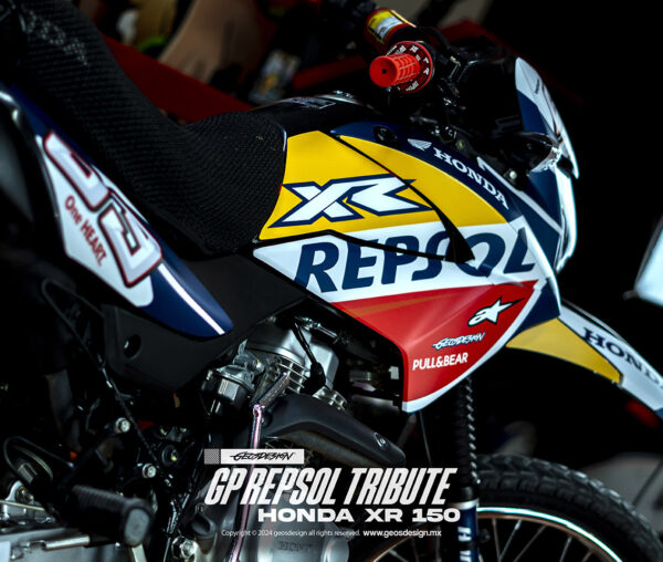 GP REPSOL TRIBUTE - HONDA XR 150 - Imagen 4