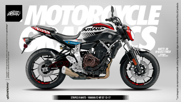 STRIPES R - YAMAHA FZ-MT 07 13-17