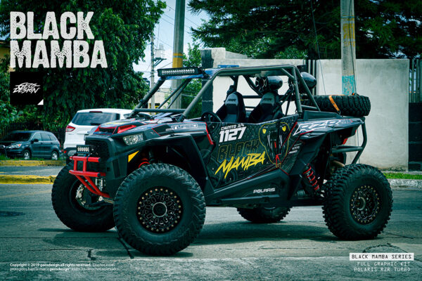 BLACK MAMBA - POLARIS RZR TURBO XP ( 2 plazas ) 16-18 - Imagen 3