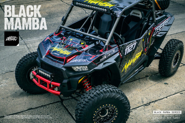 BLACK MAMBA - POLARIS RZR TURBO XP ( 2 plazas ) 16-18
