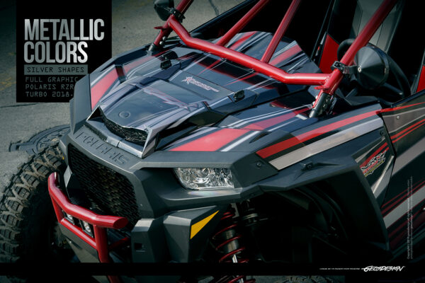 SILVER SHAPES - POLARIS RZR TURBO XP ( 2 plazas ) 16-18 - Imagen 3