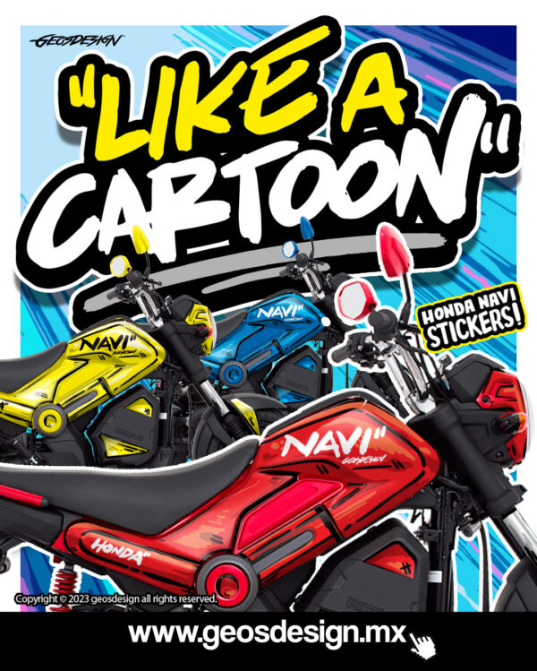 CARTOON  - HONDA NAVI