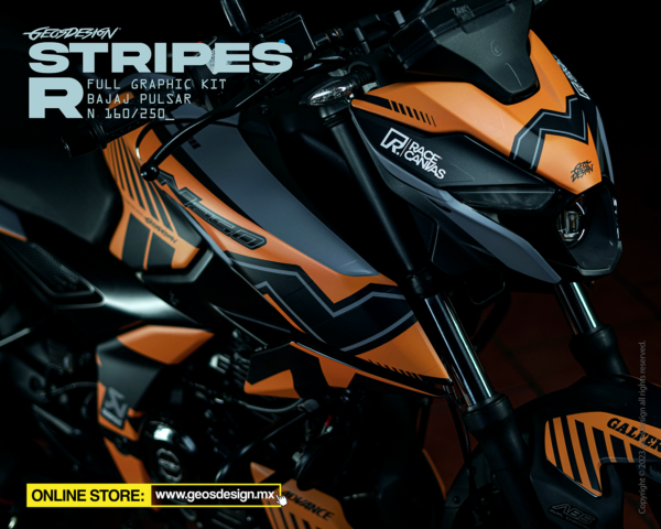STRIPES R - BAJAJ PULSAR N250 / N160