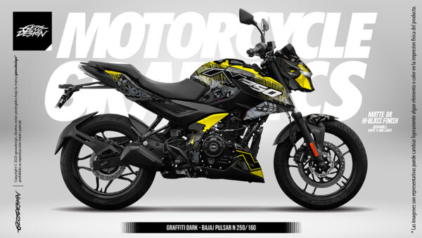GRAFFITI - BAJAJ PULSAR N250 / N160 - Imagen 4