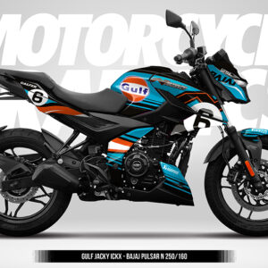 GULF JACKY ICKX - BAJAJ PULSAR N250 / N160