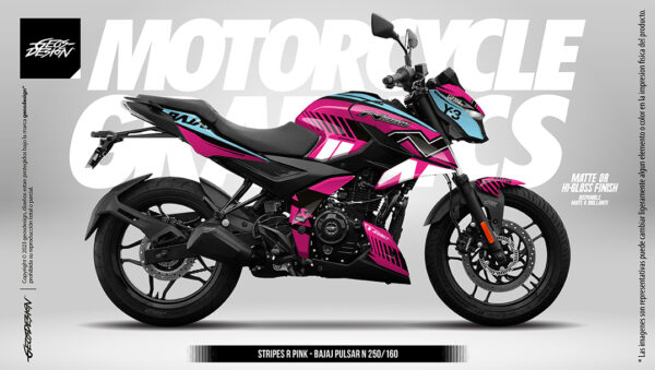 STRIPES R - BAJAJ PULSAR N250 / N160 - Imagen 13