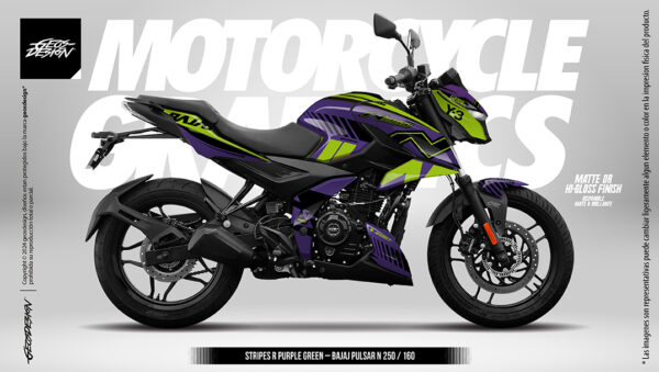 STRIPES R - BAJAJ PULSAR N250 / N160 - Imagen 17