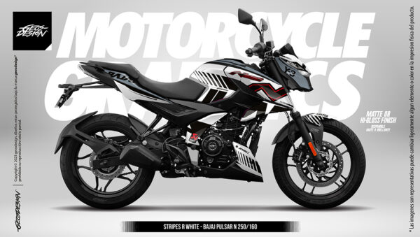 STRIPES R - BAJAJ PULSAR N250 / N160 - Imagen 14