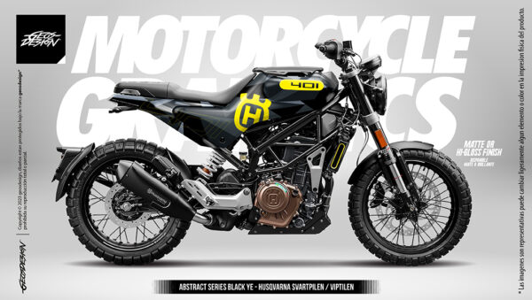 ABSTRACT SERIES - HUSQVARNA SVARTPILEN / VITPILEN 250 / 401 - Imagen 4