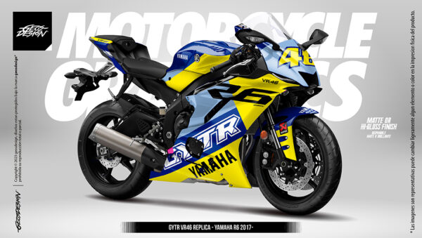 GYTR VR46 REPLICA - YAMAHA R6 2017-