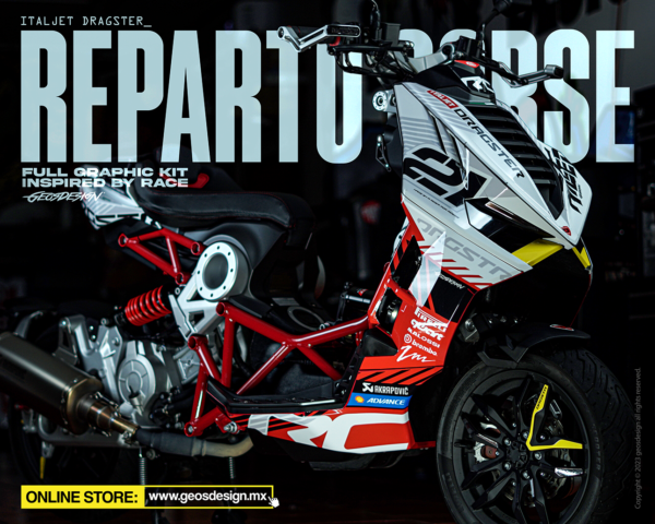 REPARTO CORSE - ITALJET DRAGSTER 125 / 200 / 300 - Imagen 4