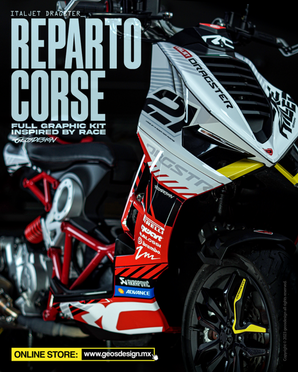 REPARTO CORSE - ITALJET DRAGSTER 125 / 200 / 300