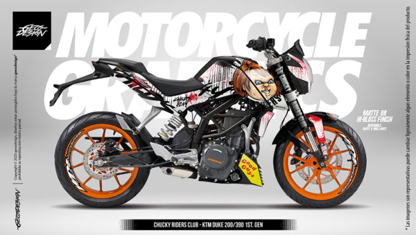 CHUCKY RIDERS CLUB - KTM DUKE 200/390 1st Gen.