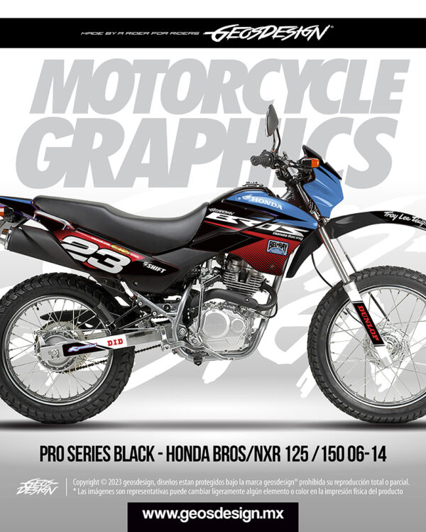 PRO SERIES - HONDA BROS NXR 125/150 06-14 - Imagen 4