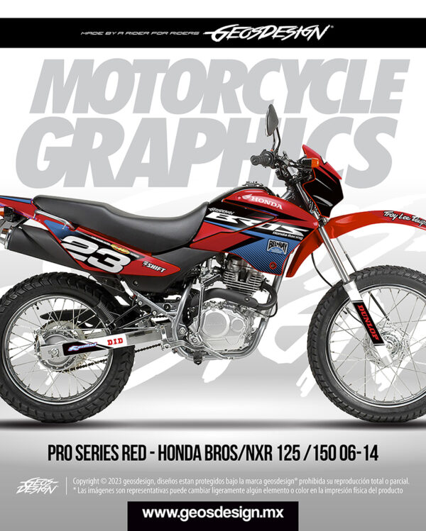PRO SERIES - HONDA BROS NXR 125/150 06-14