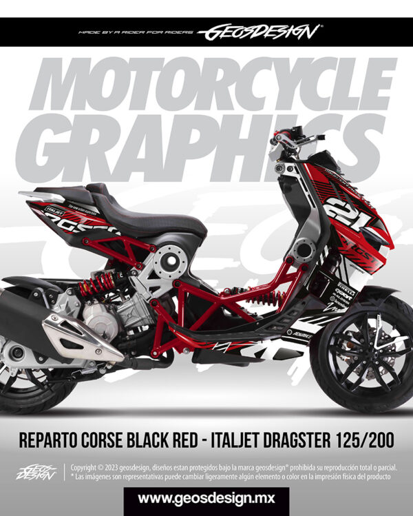 REPARTO CORSE - ITALJET DRAGSTER 125 / 200 / 300 - Imagen 7