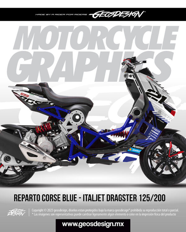 REPARTO CORSE - ITALJET DRAGSTER 125 / 200 / 300 - Imagen 9