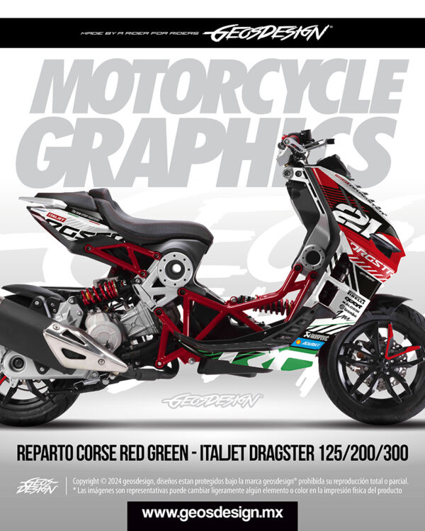 REPARTO CORSE - ITALJET DRAGSTER 125 / 200 / 300 - Imagen 12
