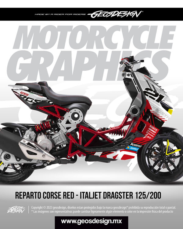 REPARTO CORSE - ITALJET DRAGSTER 125 / 200 / 300 - Imagen 11