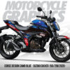 CORSE DESIGN CAMO - SUZUKI GIXXER ( NAKED ) 150/250 2020-