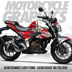 KEVIN SCHWANTZ LUCKY STRIKE - SUZUKI GIXXER ( NAKED ) 150/250 2020-