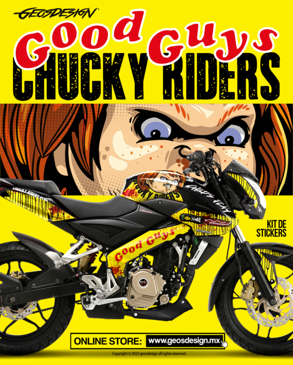 CHUCKY RIDERS CLUB - BAJAJ PULSAR NS 160/200