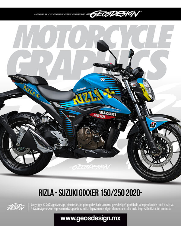 RIZLA - SUZUKI GIXXER ( NAKED ) 150/250 2020-