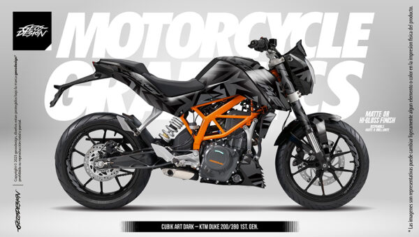 CUBIK ART - KTM DUKE 200/390 1st Gen.