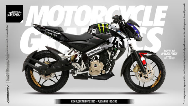 KEN BLOCK TRIBUTE 2023 - BAJAJ PULSAR NS 160/200 - Imagen 4