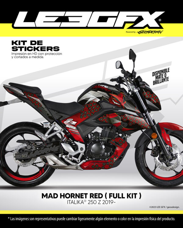 MAD HORNET - ITALIKA 250 Z 2019- - Imagen 6