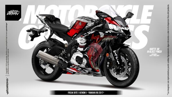 FREAK BITE ( VENOM ) - YAMAHA R6 2017-