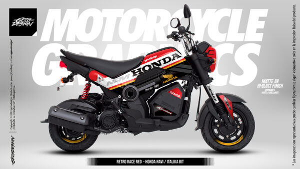 RETRO RACE  - HONDA NAVI / ITALIKA BIT - Imagen 4