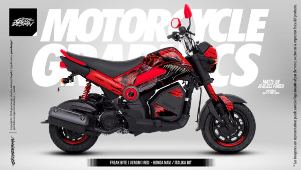 FREAK BITE ( VENOM ) - HONDA NAVI / ITALIKA BIT. - Imagen 4