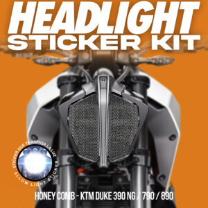 HONEY COMB - HEADLIGHT STICKER KIT - DUKE 390 NG / 790 / 890