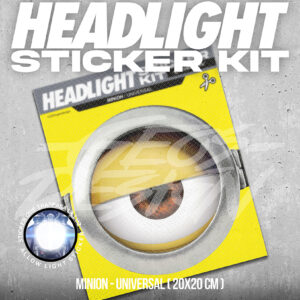 MINION - HEADLIGHT STICKER KIT UNIVERSAL ( 20x20 cm )