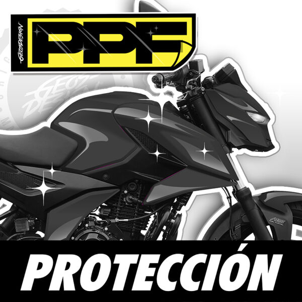 PPF / PELÍCULA DE PROTECCIÓN  - BAJAJ PULSAR N250 / N160