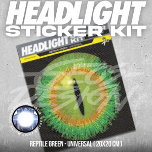 REPTILE - HEADLIGHT STICKER KIT UNIVERSAL ( 20x20 cm )