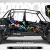 DEATH PANTHER CAMO - POLARIS RZR TURBO XP ( 4 plazas ) 19-21