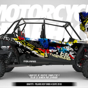 GRAFFITI  - POLARIS RZR TURBO XP ( 4 plazas ) 19-21