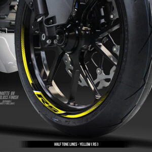 PULSAR RS - RIN 17 ( Sticker wheel / rines )